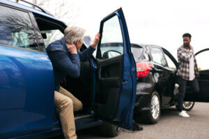 Cars Crash with two people injured